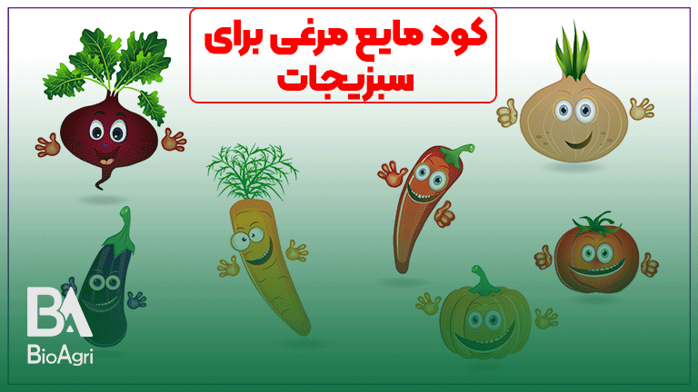 کود مایع مرغی برای سبزیجات